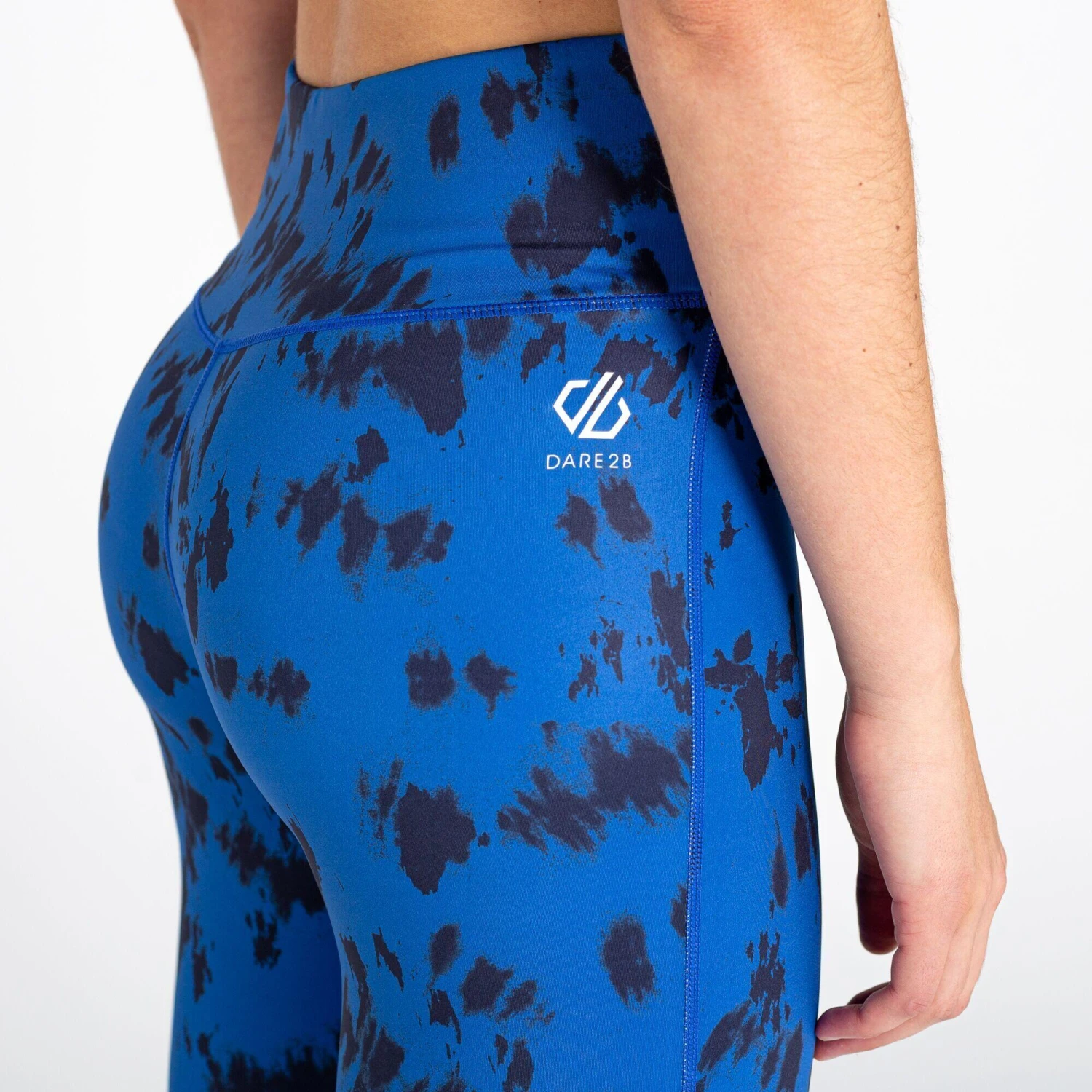 Dare 2b Womens/Ladies The Laura Whitmore Edit Influential Tie Dye Recycled 3/4 Leggings 6 Dare 2b Womens/Ladies The Laura Whitmore Edit Influential Tie Dye Recycled 3/4 Leggings - Image 4