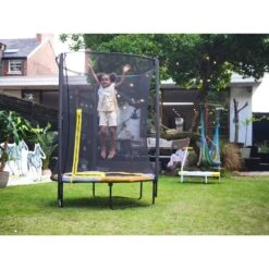 Plum 4.5ft Junior Jungle Trampoline And Enclosure With Sound