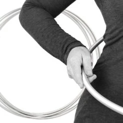Polished Aluminium Hula Hoop