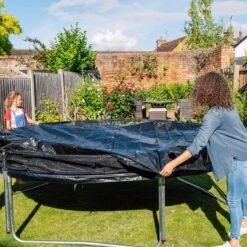 Plum 8ft Space Zone II Evolution Trampoline (Telescopic Pack Down) -Sports Shop k48556ec3d5eeb414835ded9780c0e356