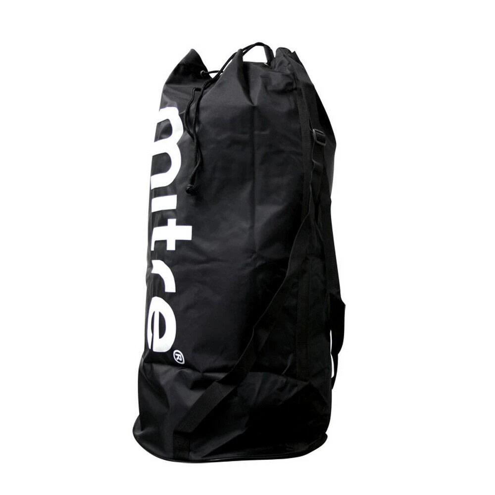 Mitre 12 Ball Football Bag (Black/White) 4 Mitre 12 Ball Football Bag (Black/White) - Image 2