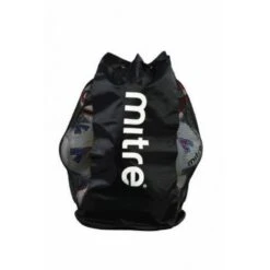 Mitre Mesh Football Bag (Black)