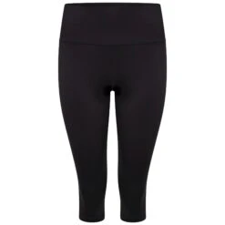 Dare 2b Womens/Ladies Influential Plain Recycled 3/4 Leggings (Black)