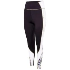 Dare 2b Womens/Ladies Henry Holland On The Move Active Leggings (Black/Gardenia) -Sports Shop k4f7ef76ce201db51f3fb6cf40fd1a5eb