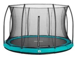 12ft Salta Black Comfort Edition InGround Round Trampoline With Enclosure -Sports Shop k50bd6cc727311f9555866a255e86d275