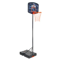 Kids' Basketball Hoop With Adjustable Stand (from 1.60 To 2.20m) B200 Easy