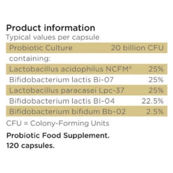 Pro20 Biotic | 20 Billion Probiotic | Supports Gut Health And Digestion | 120 -Sports Shop k544459ca4202dbe6e327c7e38f92867e