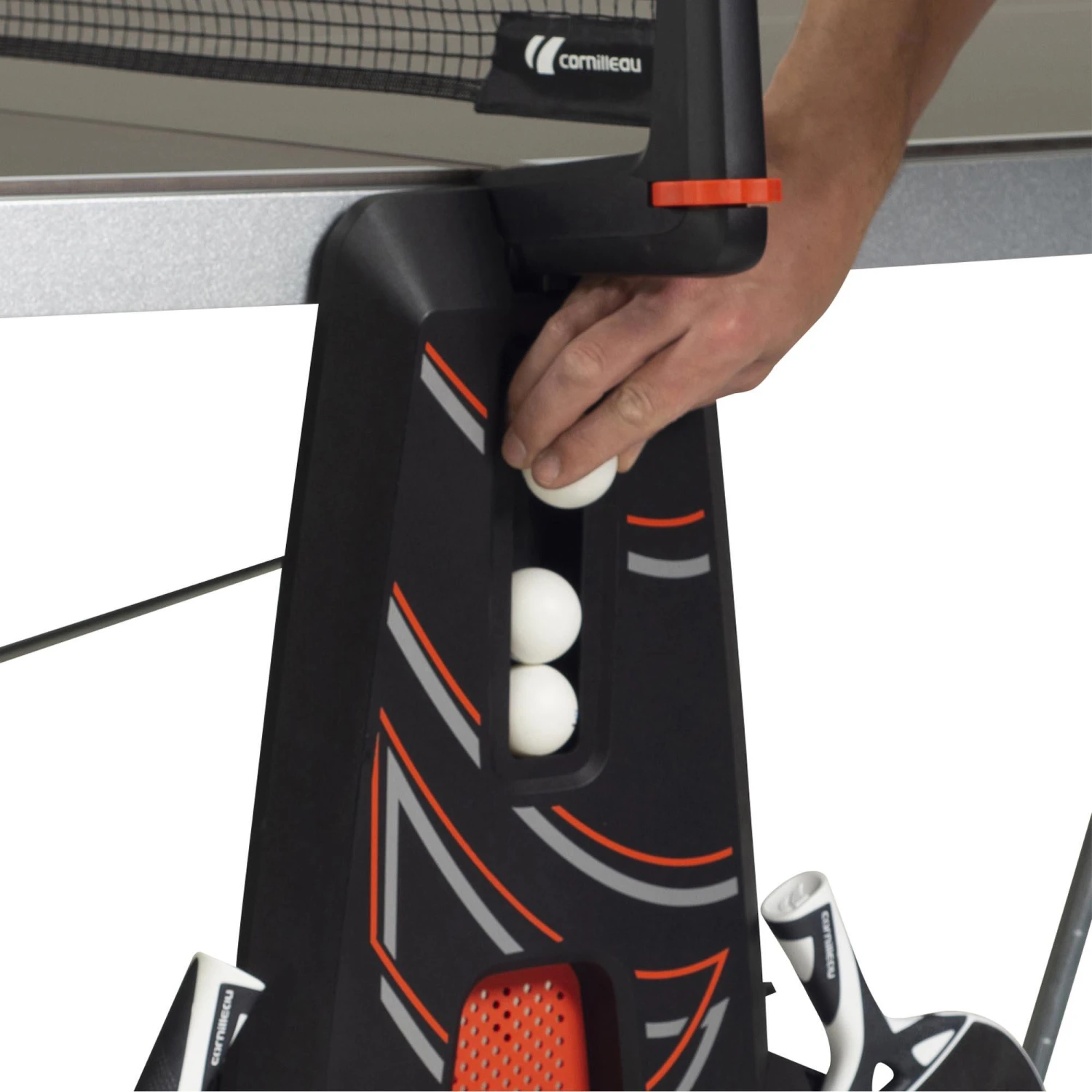 Outdoor Table Tennis Table 500X - Black 20 Outdoor Table Tennis Table 500X - Black - Image 18