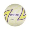 Mitre Intercept 18 Panel Netball (White/Lime Green/Purple)