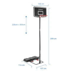 B100 Easy Kids'/Adult Basketball Basket 2.2m To 3.05m Tool 16 B100 Easy Kids'/Adult Basketball Basket 2.2m To 3.05m Tool -Sports Shop k576ca839d1a55d5c53020a1f7adcd89e
