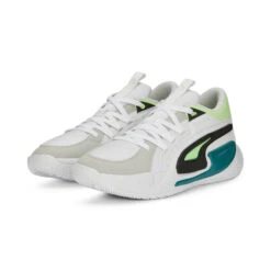 PUMA Unisex Court Rider Chaos Jewel Basketball Shoes - White