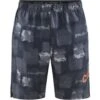 Craft Mens Core Charge Marble Effect Loose Fit Shorts (Black/Granite) -Sports Shop k5884b0fd6d3cec2253f19490d765409f