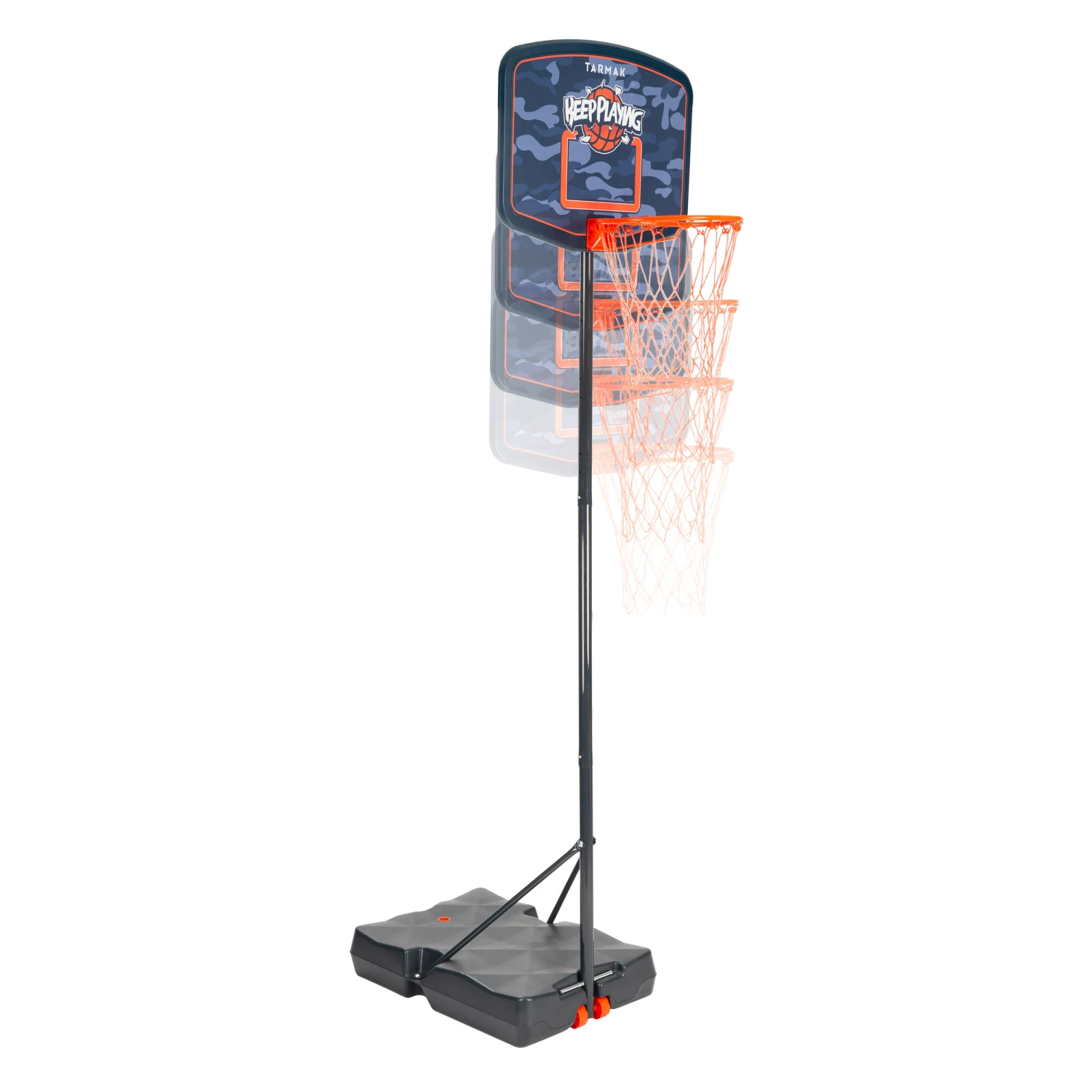Kids' Basketball Hoop With Adjustable Stand (from 1.60 To 2.20m) B200 Easy 5 Kids' Basketball Hoop With Adjustable Stand (from 1.60 To 2.20m) B200 Easy - Image 3