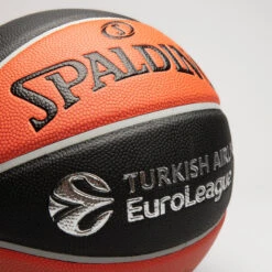 SPALDING Size 7 Basketball 7 TF1000 Euroleague - Orange/Black -Sports Shop k5d34df5159ec697d45c05514fa5ce6bc