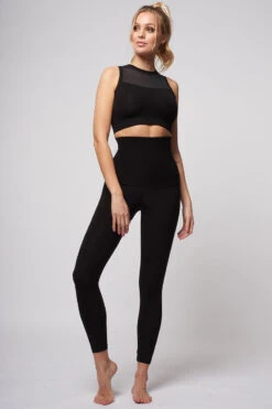 Extra Strong Compression Leggings With High Waisted Tummy Control Black 11 Extra Strong Compression Leggings With High Waisted Tummy Control Black -Sports Shop k5e2f3ca5bf6a2b577aba8f70220ea9a7