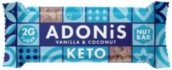 Adonis Keto Nut Bar Vanilla & Coconut 16x35g