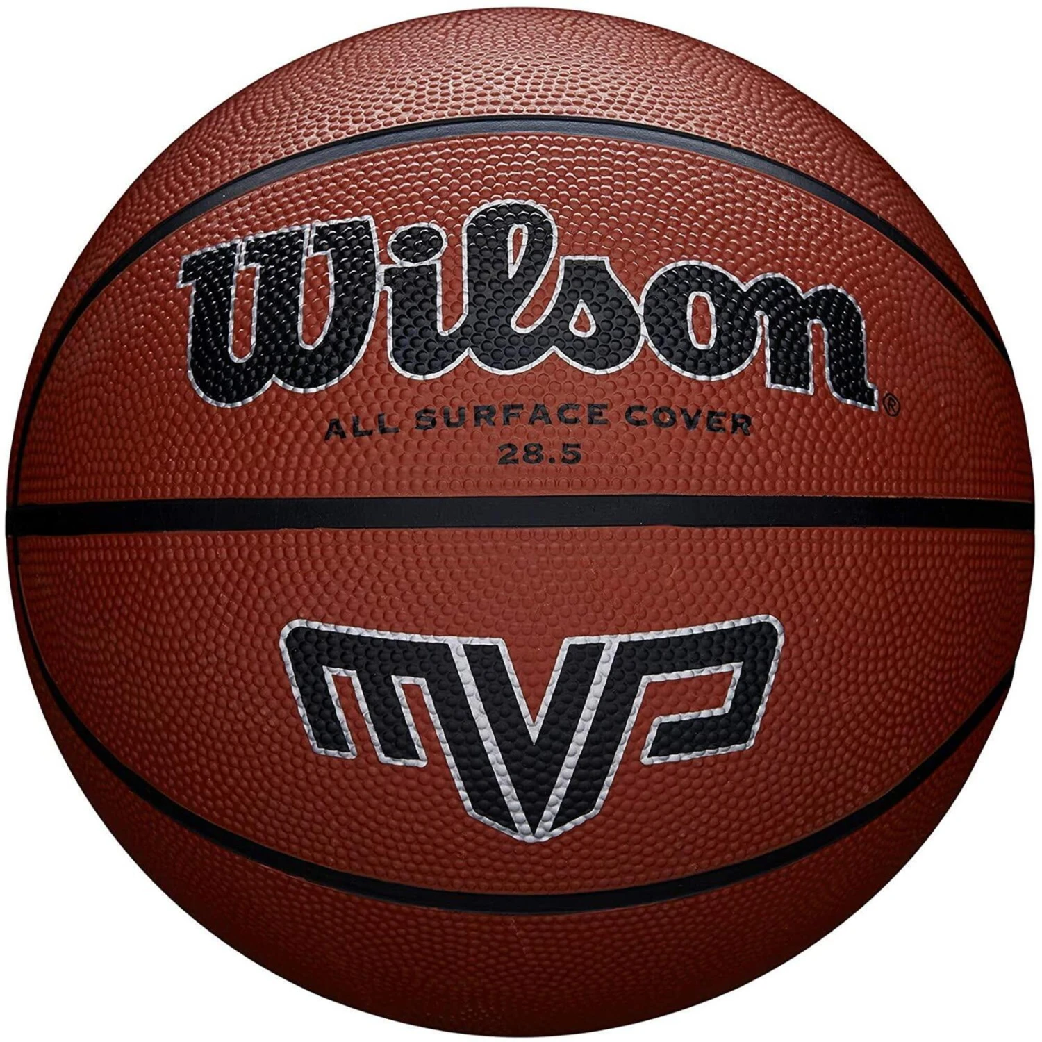 WILSON MVP OUTDOOR BASKETBALL RUBBER IN BROWN SIZE 6 3 WILSON MVP OUTDOOR BASKETBALL RUBBER IN BROWN SIZE 6