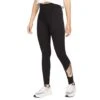 Nike Womens/Ladies Essential Printed High Waist Sports Leggings (Black)