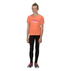 Regatta Childrens/Kids Atkin II Leggings (Black) -Sports Shop k650ca07cb54cc67379b016667eec1ca7