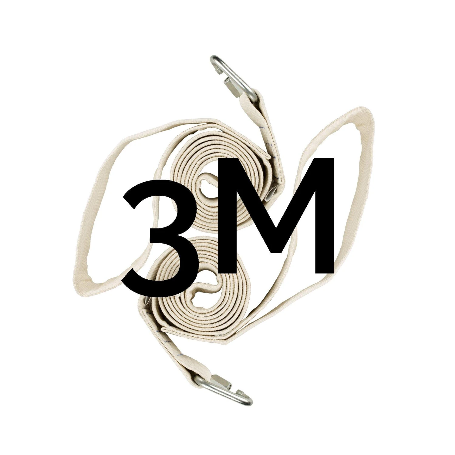 Prodigy Cotton Covered Aerial Straps - White 5 Prodigy Cotton Covered Aerial Straps - White - Image 3