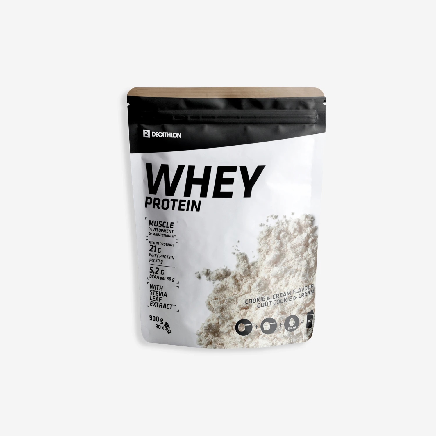 Whey Protein 900g - Cookies & Cream 3 Whey Protein 900g - Cookies & Cream
