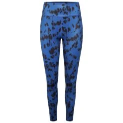 Dare 2b Womens/Ladies Influential Tie Dye Recycled Leggings (Space Blue)