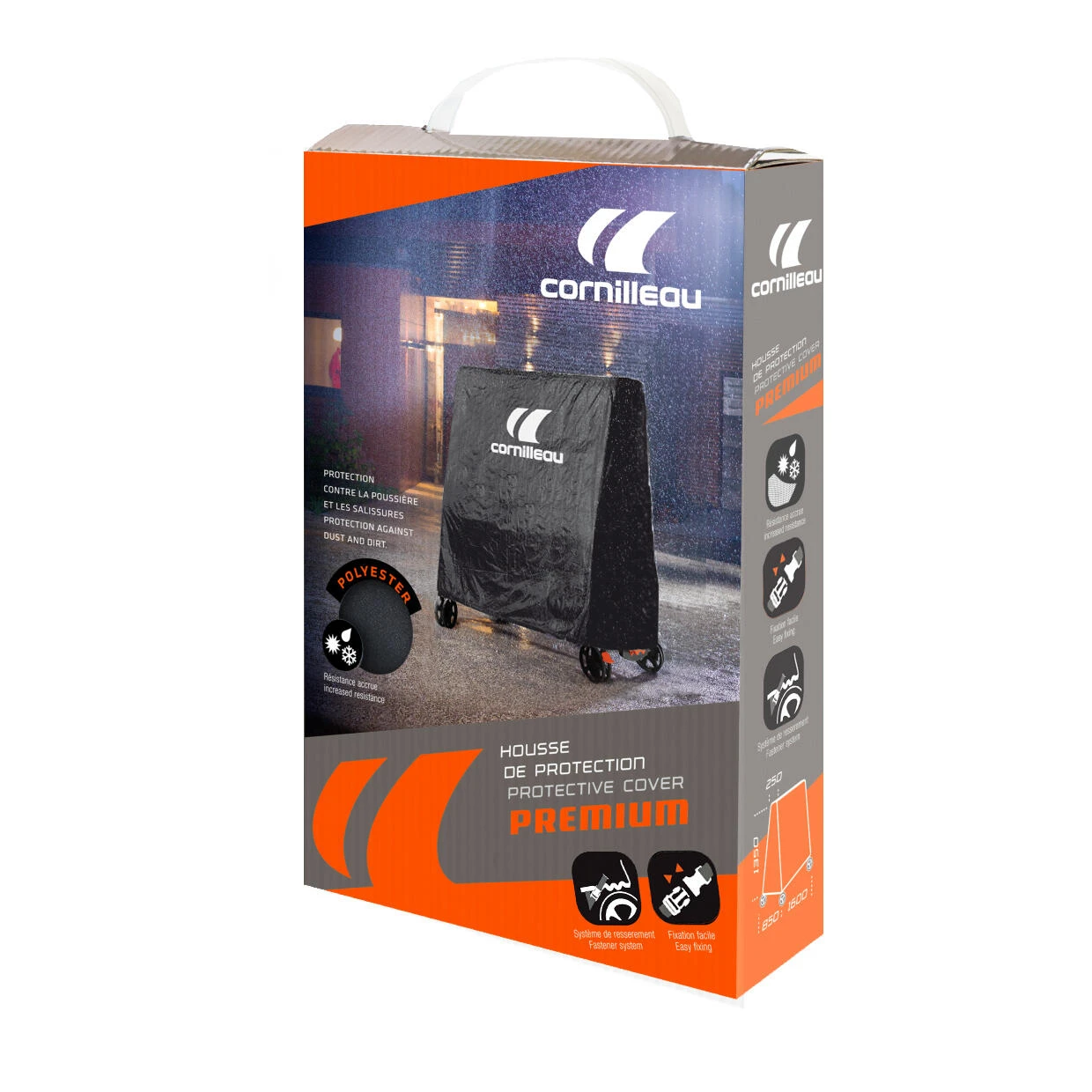 Table Cover PREMIUM Grey 4 Table Cover PREMIUM Grey - Image 2