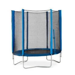 Plum Blue Junior Trampoline And Enclosure