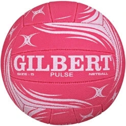 Gilbert Pulse Match Ball, Pink / White