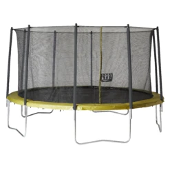 Round Trampoline With Safety Net 365
