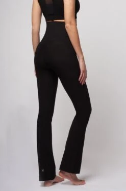 Lightweight Strong Compression High Waisted Bootcut Black -Sports Shop k7730464a7c2ec25fae819260025b3d19