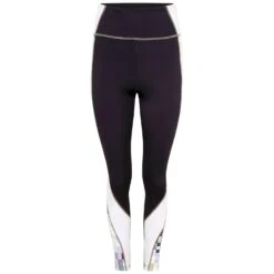 Dare 2b Womens/Ladies Henry Holland On The Move Active Leggings (Black/Gardenia)