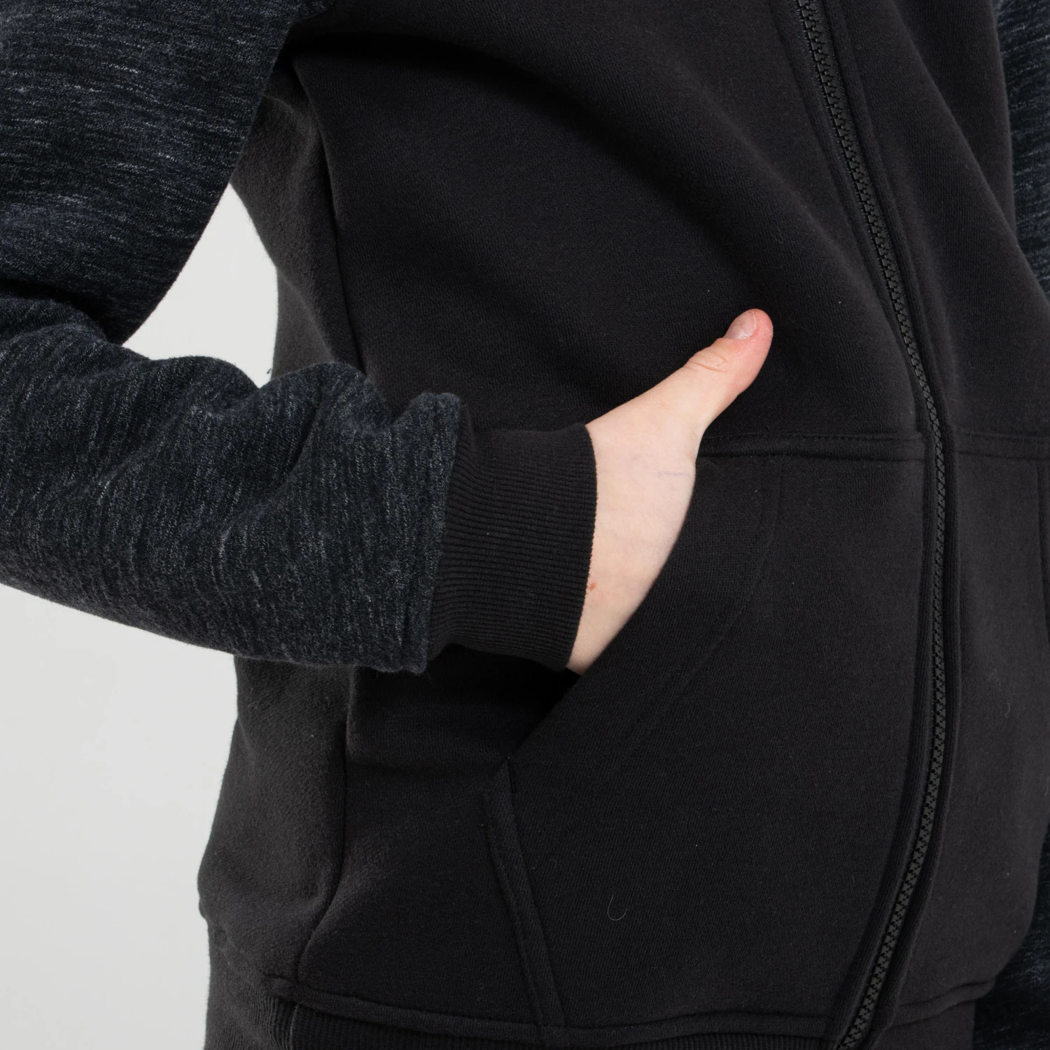 J500 Boys'/Girls' Intermediate Basketball Tracksuit Jacket 5 J500 Boys'/Girls' Intermediate Basketball Tracksuit Jacket - Image 3