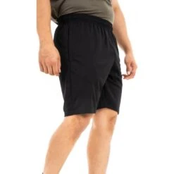 Puma Mens TeamRISE Casual Shorts (Black/White) -Sports Shop k7bba8cfcfb7eba9419fe332deba90f0c