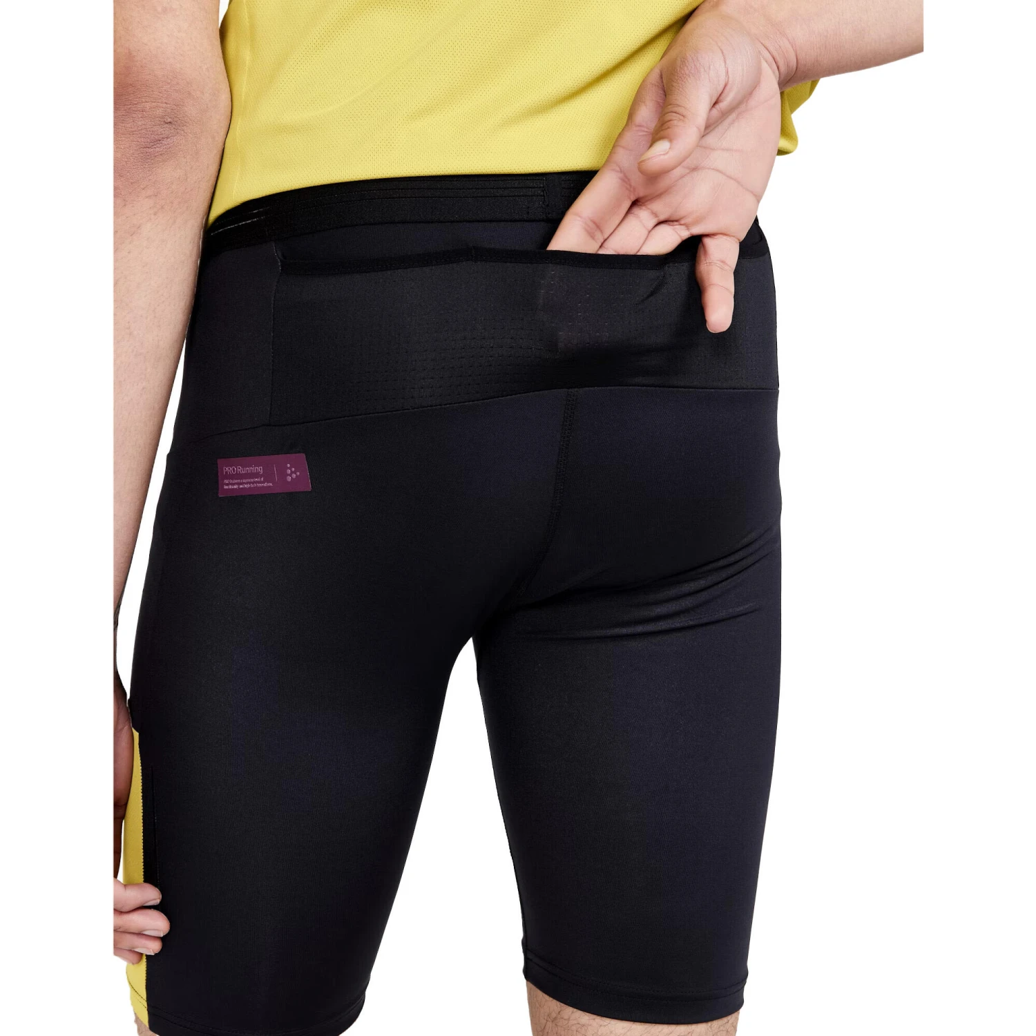 Craft Mens Pro Hypervent Shorts (Black/Cress) 4 Craft Mens Pro Hypervent Shorts (Black/Cress) - Image 2