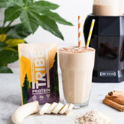 Vegan Protein Powder - Vanilla + Cinnamon - V, GF, DF (500g / 12 Servings) -Sports Shop k7eb51a03de156f35c91c74548294839d