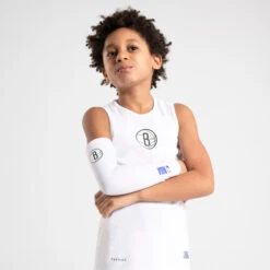 Kids' Slim Fit Basketball Base Layer Jersey UT500