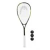 Head Speed Pro Squash Racket + 3 Squash Balls 1 Head Speed Pro Squash Racket + 3 Squash Balls -Sports Shop k86f2d0b9149ff3c63a0c1f3e52bc1c95