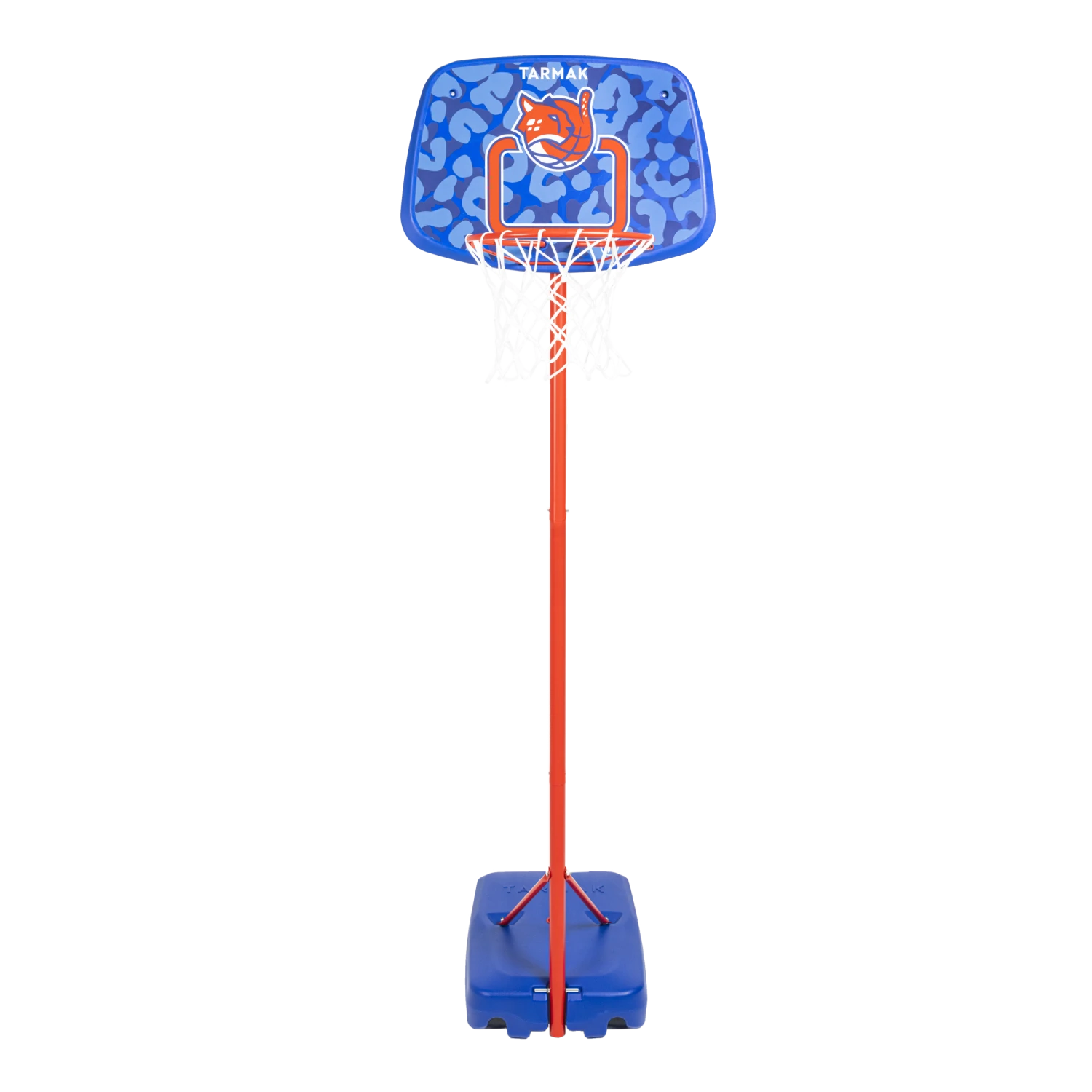 Kids' Basketball Hoop On Stand Adjustable 1.30m To 1.60m K500 Aniball - Blue 2 Kids' Basketball Hoop On Stand Adjustable 1.30m To 1.60m K500 Aniball - Blue