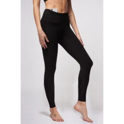 Extra Strong Compression Leggings With Figure Firming Black