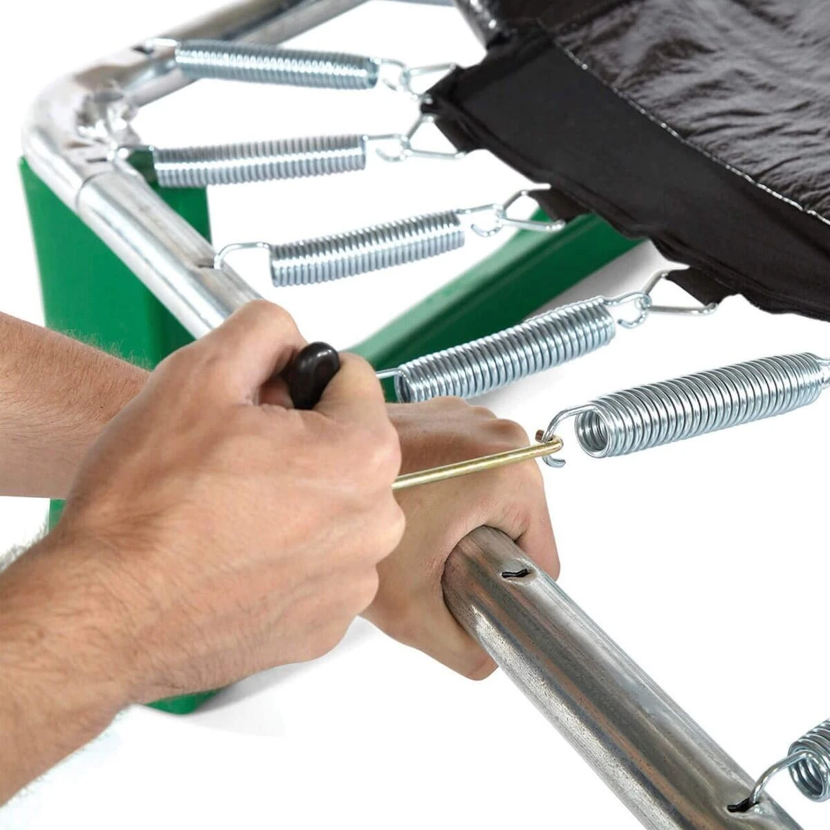 Plum Green & Blue Junior Jumper Trampoline & Enclosure 4 Plum Green & Blue Junior Jumper Trampoline & Enclosure - Image 2