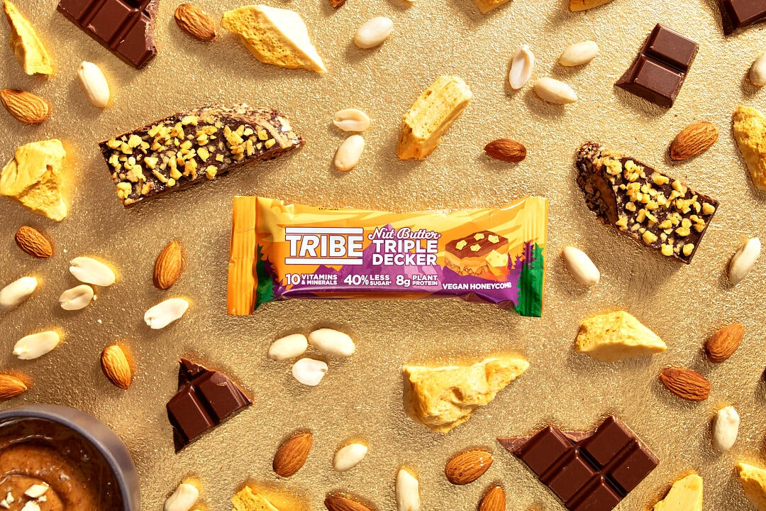 Plant Protein Bars - Vgean Honeycomb Triple Decker - V, GF, DF (12 X 40g) 5 Plant Protein Bars - Vgean Honeycomb Triple Decker - V, GF, DF (12 X 40g) - Image 3
