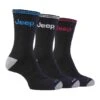 Jeep 3 Pairs Mens Cotton Thick Cushioned Terry Sport Socks With Retro Stripe 2 Jeep 3 Pairs Mens Cotton Thick Cushioned Terry Sport Socks With Retro Stripe -Sports Shop k8ee4351f2d3164557f3266b97a45cc85