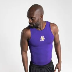 Men's Slim Fit Basketball Base Layer Jersey UT500