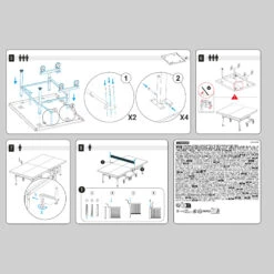 Tabletop For The TTT930 Table Tennis Table -Sports Shop k91346d25c3df4e93b17ffb0a1c2d3692