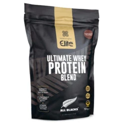 Healthspan Elite All Blacks Ultimate Whey Protein Muscle Growth 750g Chocolate