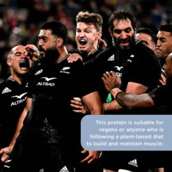 Healthspan Elite All Blacks Plant Protein Vegan Blend 750g Vanilla Vegan 12 Healthspan Elite All Blacks Plant Protein Vegan Blend 750g Vanilla Vegan -Sports Shop k94706fdde7bbd7764b384a25961fa8c1