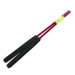 Red Juggle Dream Coloured Aluminium Diabolo Handsticks