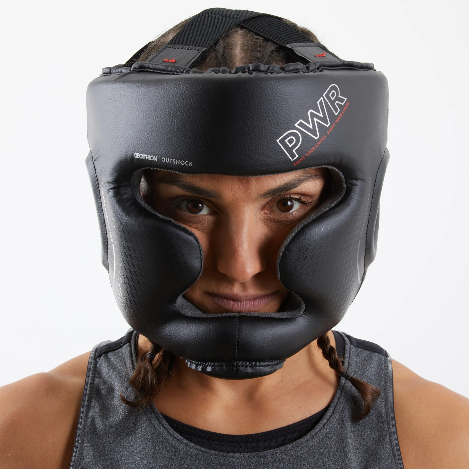 Adult Boxing Full Face Headguard 500 6 Adult Boxing Full Face Headguard 500 - Image 4