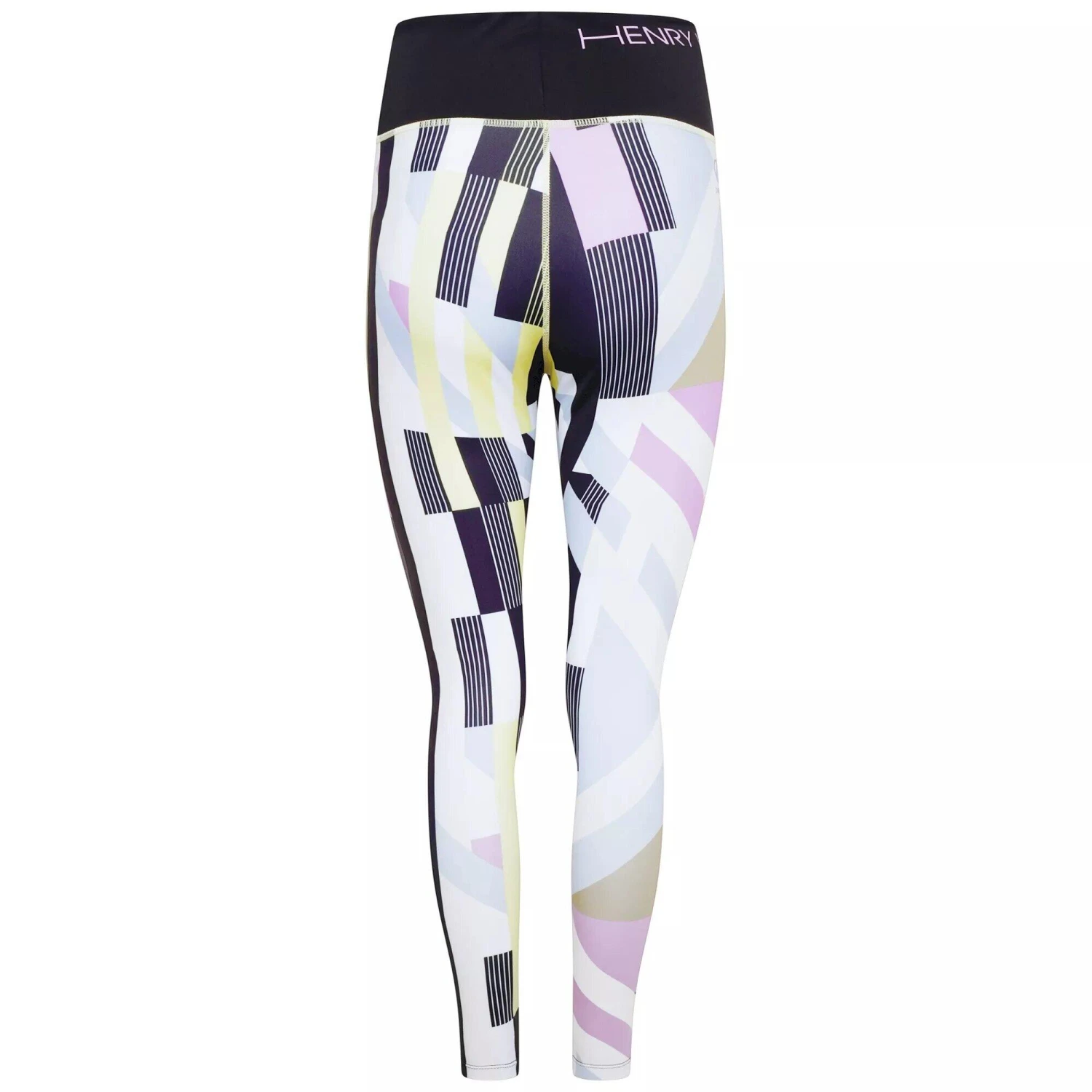 Dare 2b Womens/Ladies Henry Holland On The Move Hero Stripes Leggings (White) 4 Dare 2b Womens/Ladies Henry Holland On The Move Hero Stripes Leggings (White) - Image 2